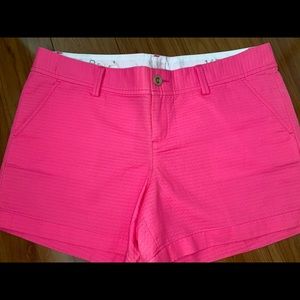 Lilly Pulitzer pink shorts